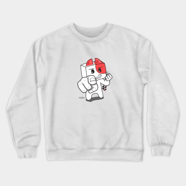 When the aknyangi calls you - aknyangi, cat miaw lovers Crewneck Sweatshirt by aknyangi